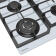 Варочная панель газовая MEFERI MGH604WH GLASS COMFORT