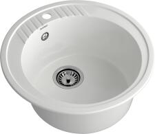 Кухонная мойка GRANFEST RONDO R-520 иней