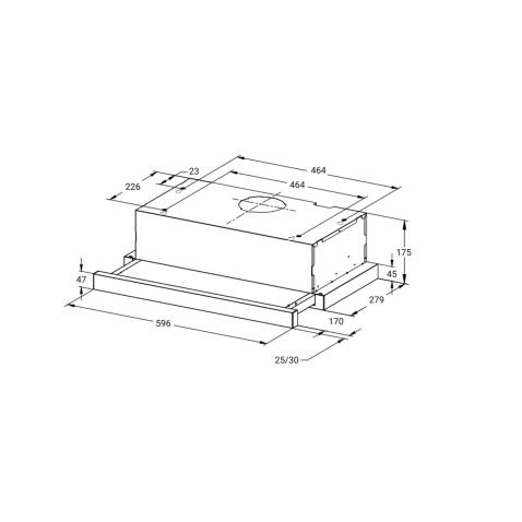 Вытяжка WEISSGAUFF TEL 600 White Glass