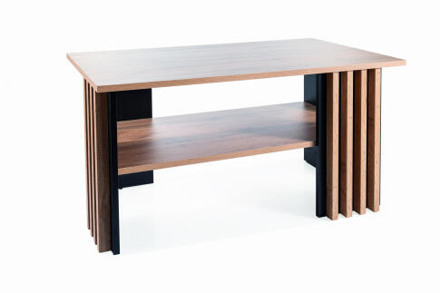 Стол журнальный SIGNAL EVITA дуб артизан/черный 100/60