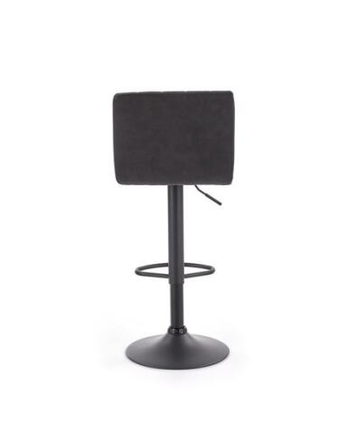 Стул барный HALMAR H89 темно-серый/черный
