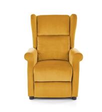 Кресло HALMAR AGUSTIN 2 раскладное, горчичный