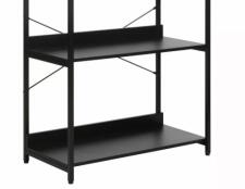Стеллаж SIGNAL RIN B черный 200/80