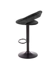 Стул барный HALMAR H102 черный/черный