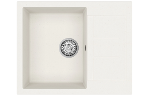 Мойка кухонная AQUASANITA Rock SQR 102 710 AW alba