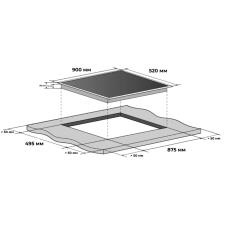 Варочная панель индукционная MEFERI MIH905BK ULTRA