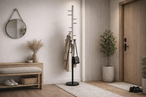 Вешалка SIGNAL FERRO черный/хром