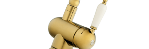 Смеситель для кухни Omoikiri Kyoto 2 Plus-G золото