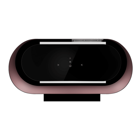 Вытяжка MAUNFELD GUNA 60 чёрный антрацит с розовым золотом