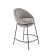 Стул барный HALMAR H118 серый