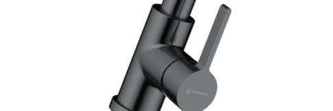 Смеситель для кухни Omoikiri Sinto 2 Plus-GM-R вороненая сталь/красный