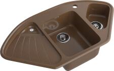 Кухонная мойка GRANFEST CORNER C-1040E терракот