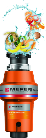 Измельчитель пищевых отходов MEFERI MFD560 PUSH ULTRA с пневмокнопкой