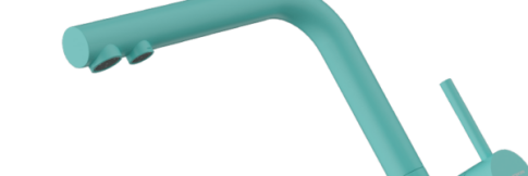 Смеситель для кухни Omoikiri Nagano-AZ azur blue