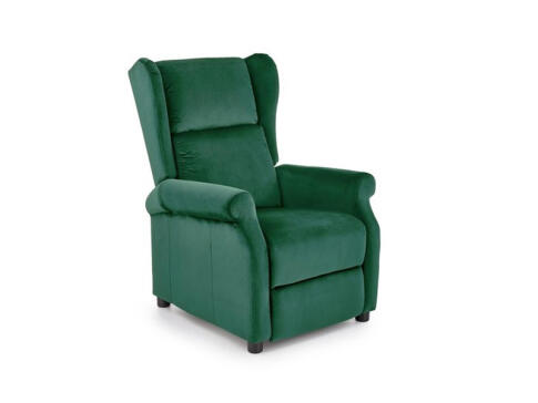 Кресло HALMAR AGUSTIN 2 раскладное, темно-зеленый
