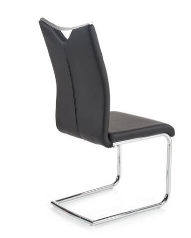 Стул HALMAR K224 черный/хром
