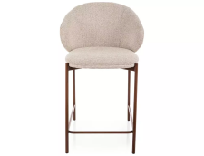 Стул барный SIGNAL KIOTO H-2 t.255 светло-бежевый/орех