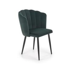 Стул HALMAR K386 темно-зеленый/черный