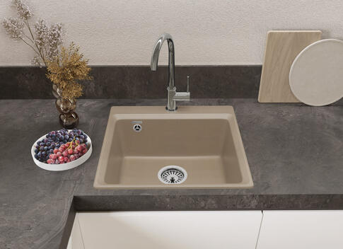 Кухонная мойка GRANFEST LEVEL LV-510 песочный