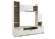 Гостиная ДСВ (МС Софи) №4 СЦС 1900.1 Сонома/Белый