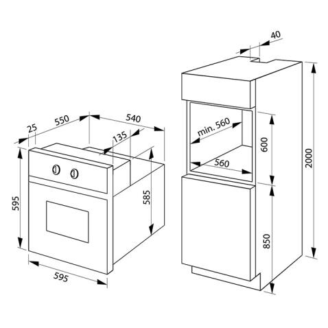 Духовой шкаф HANSA BOEI68481