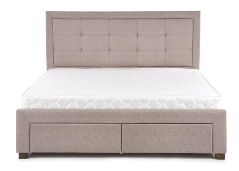 Кровать HALMAR EVORA бежевый, 160/200