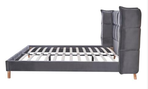 Кровать HALMAR SCANDINO серый, 160/200