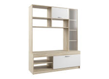 Гостиная ДСВ (МС Софи) №1 СЦС 1400.1 Сонома/Белый