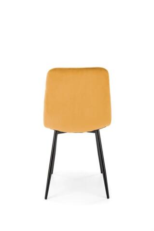 Стул HALMAR K525 горчичный/черный