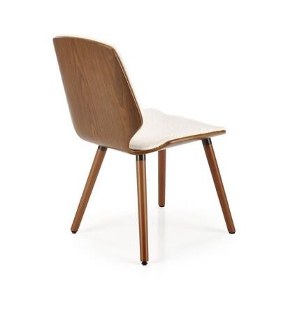 Стул HALMAR K511 кремовый/ореховый