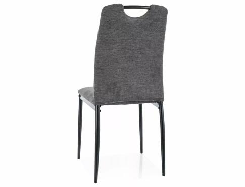 Стул SIGNAL RIP Brego 18 темно-серый/черный