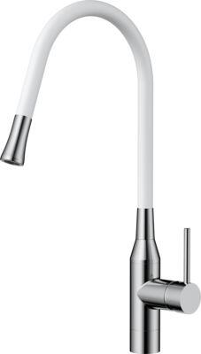 Смеситель для кухни Omoikiri Yatomi BN WH нержавеющая сталь