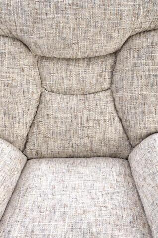 Комплект HALMAR KRONOS (кресло+подставка для ног) бежевый/разноцветный