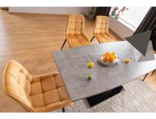 Стул SIGNAL CHIC Velvet Bluvel 68 карри/черный