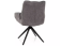 Стул SIGNAL GIO t.252 серый/черный, поворотный