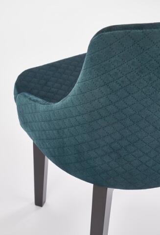 Стул HALMAR TOLEDO 3 Monolith 37 зеленый/черный