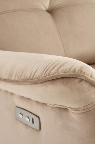 Кресло HALMAR SEMIR раскладное, бежевый