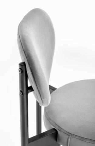 Стул барный HALMAR H108 серый