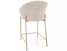 Стул барный SIGNAL KIOTO H-2 t.255 светло-бежевый/кашемир