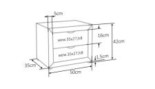 Тумба прикроватная SIGNAL ET-002 Velvet Bluvel 78 зеленый