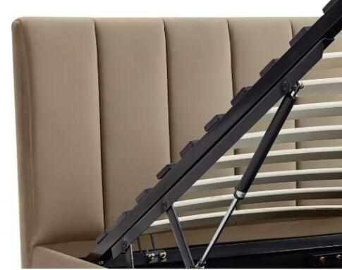 Кровать SIGNAL MONTREAL Velvet Bluvel 28 бежевый, 120/200