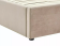 Кровать SIGNAL FLORENCJA Velvet Bluvel 40 темно-бежевый 140/200