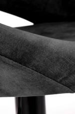 Стул барный HALMAR H102 черный/черный