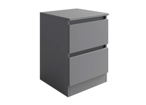 Тумба прикроватная ДСВ (МС Мори) ТПМ 400.2 (МП) Графит