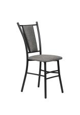 Стул ВВР Марсель серый/черный, рогожка