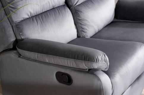 Диван SIGNAL SPENCER 2 Velvet Bluvel 14 раскладной, серый