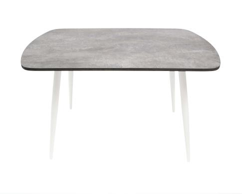 Стол ВВР ЛДСП Камень темный/белый конус 110/70