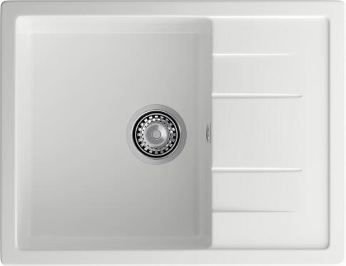 Кухонная мойка GRANFEST QUADRO Q-650L иней