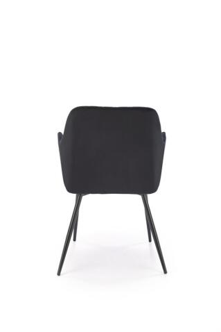 Стул HALMAR K558 черный/черный