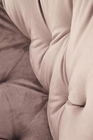 Стул HALMAR K519 бежевый/черный, поворотный